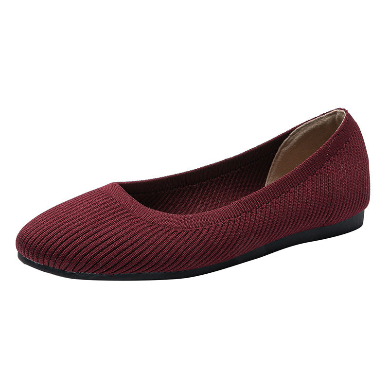 Classic Knit Flats – Lightweight Everyday Comfort