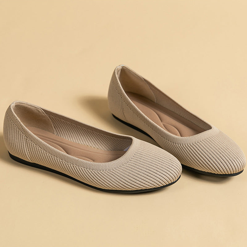 Classic Knit Flats – Lightweight Everyday Comfort