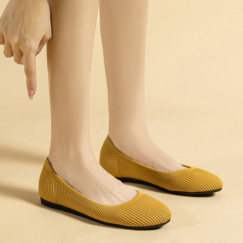 Classic Knit Flats – Lightweight Everyday Comfort
