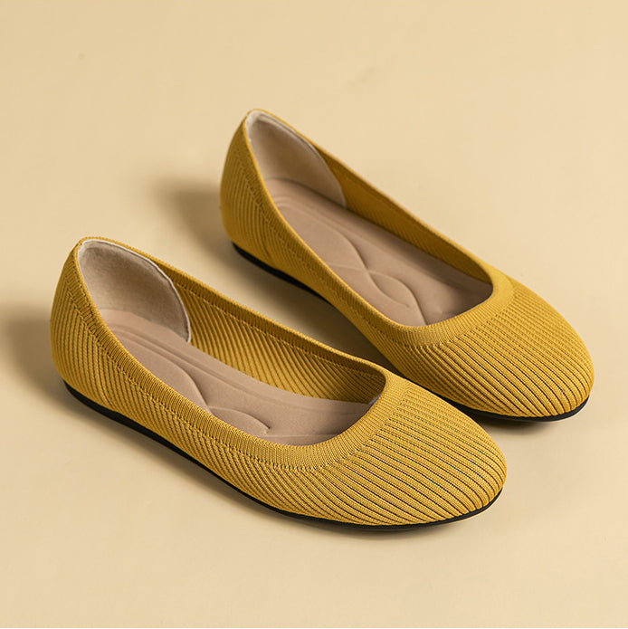 Classic Knit Flats – Lightweight Everyday Comfort