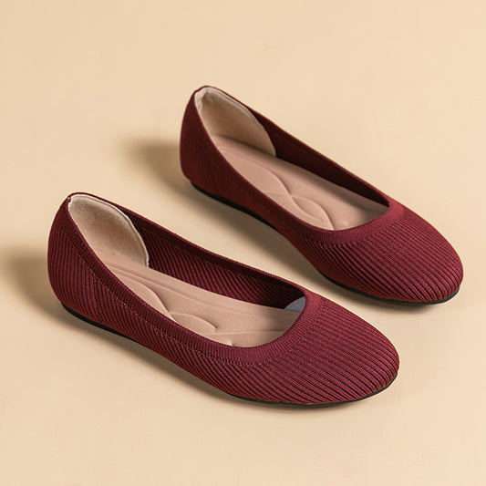 Classic Knit Flats – Lightweight Everyday Comfort