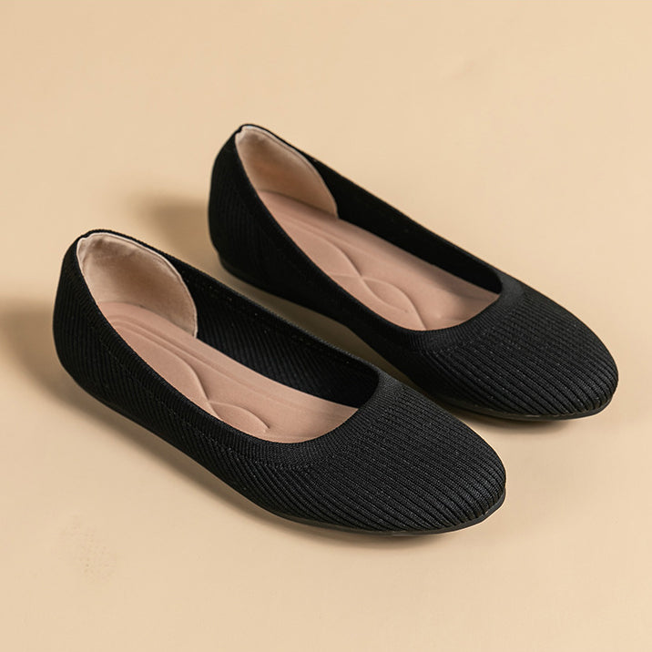 Classic Knit Flats – Lightweight Everyday Comfort