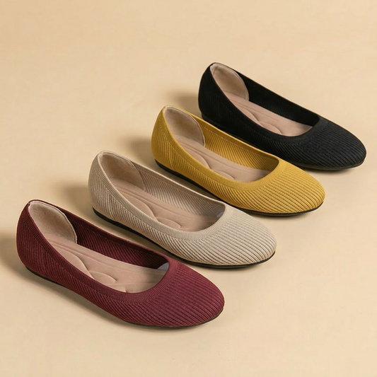 Classic Knit Flats – Lightweight Everyday Comfort